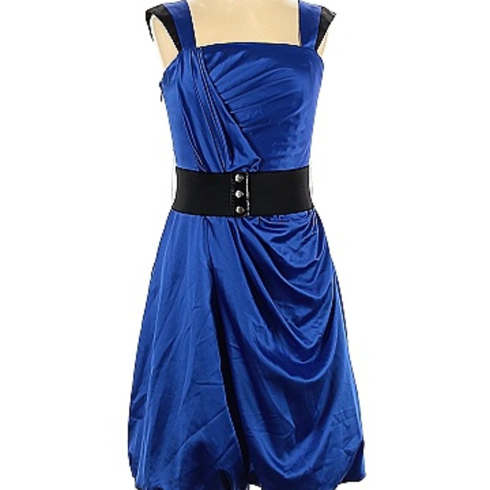 Vero Moda Casual Dress XS Size New With Tags NWT Mini Blue Short Sleeveless